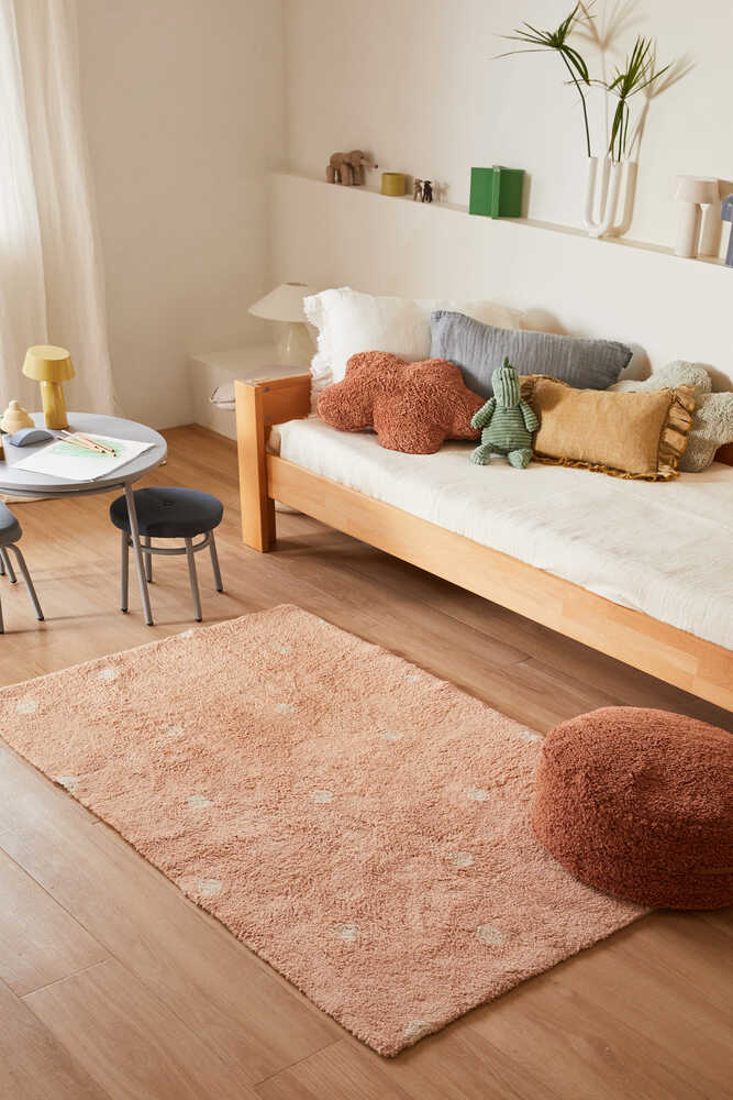 WASHABLE RUG MINI DOT ROSE - Image 2
