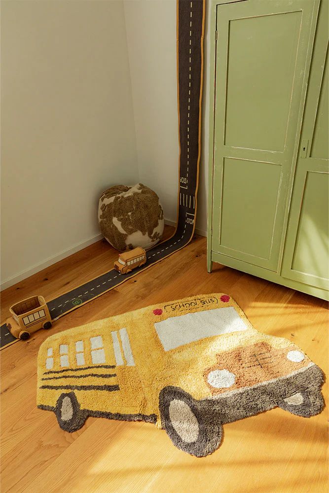WASHABLE RUG SCHOOL BUS - Image 2
