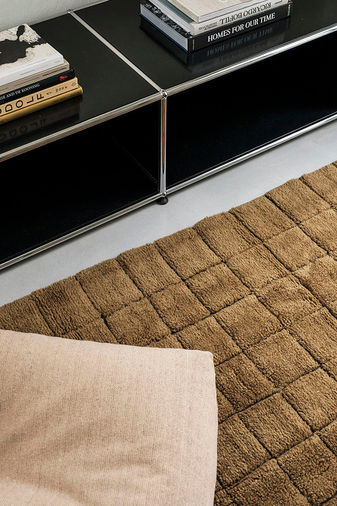 WOOL RUG MOSAIC OCHRE - Image 4