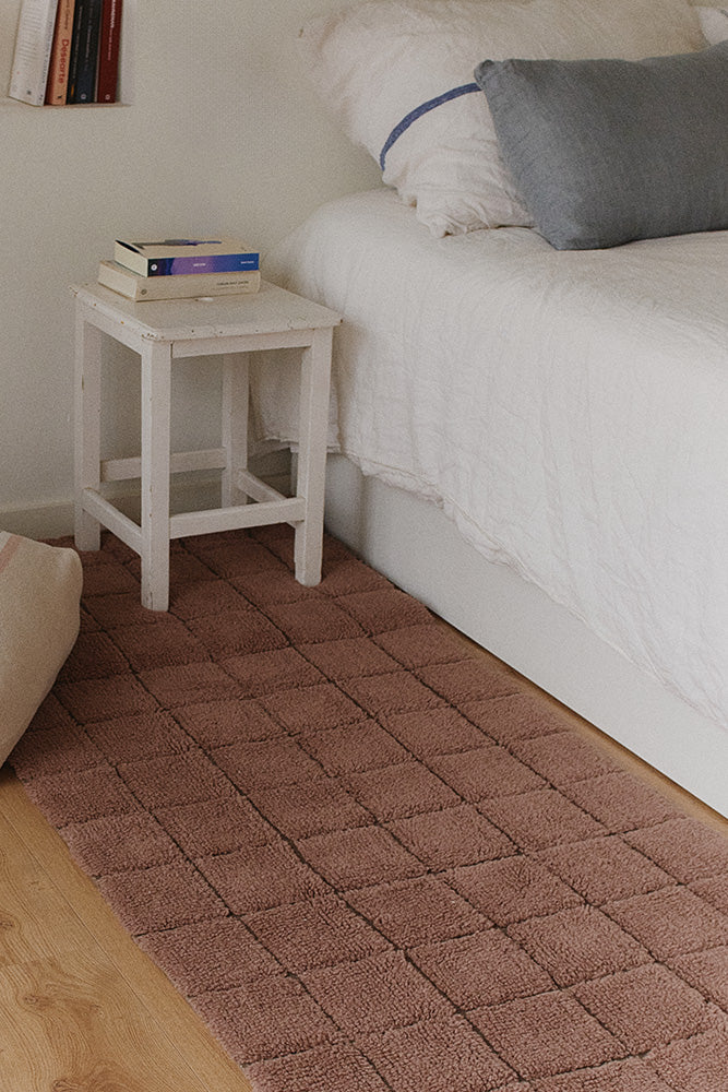WOOL RUNNER RUG MOSAIC QUARTZ - Image 2
