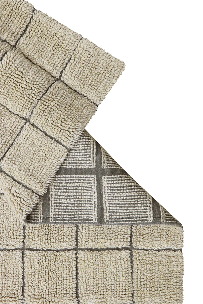 WOOL RUNNER RUG MOSAIC SANDSTONE - Image 3