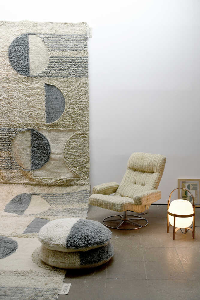 WOOLABLE FLOOR CUSHION SUN RAYS - Image 4