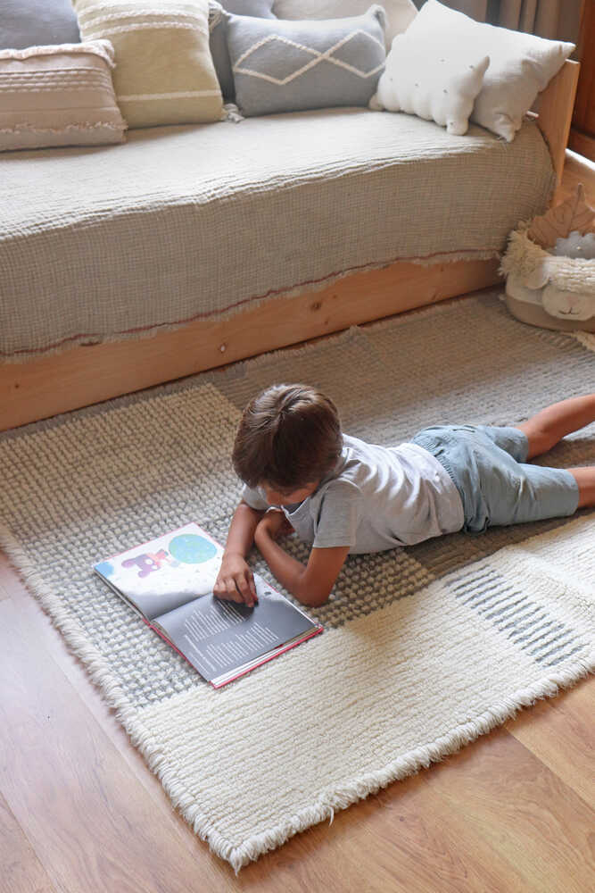 WOOLABLE RUG KAIA SMOKE BLUE - Image 4