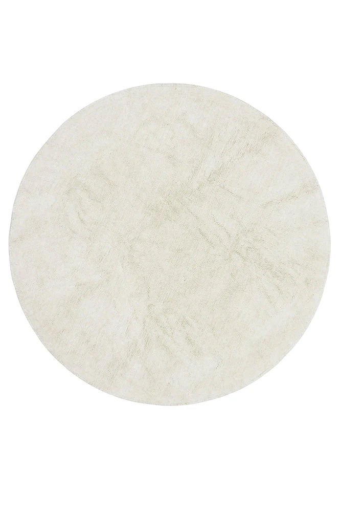 WOOLABLE RUG ROUND NATURAL