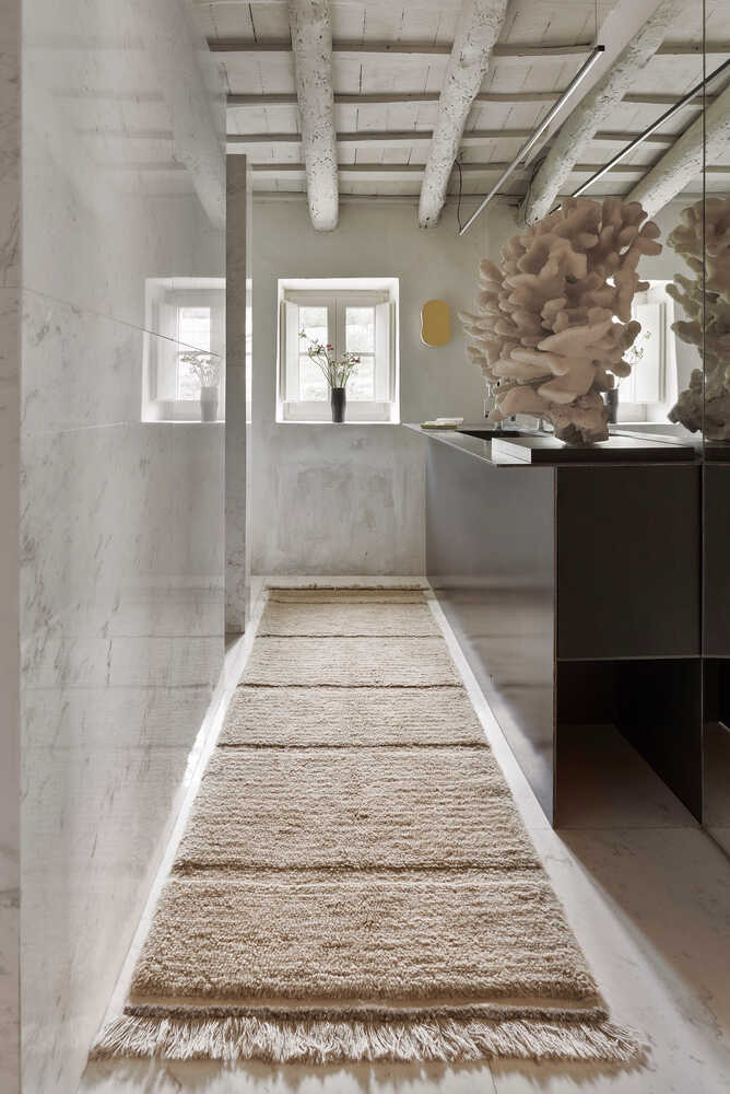 WOOLABLE RUNNER RUG STEPPE - SHEEP BEIGE - Image 2