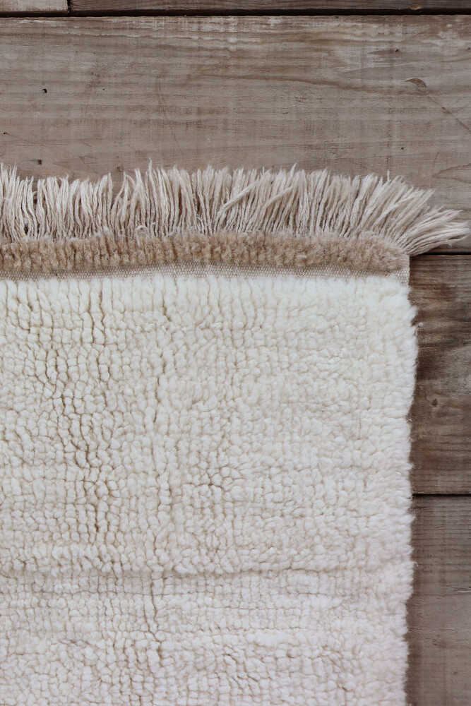 WOOLABLE RUNNER RUG STEPPE - SHEEP WHITE - Image 4